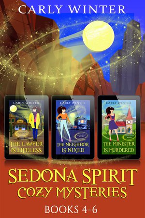 Sedona Spirit Cozy Mysteries: Humorous Paranormal Cozy Mysteries 4-6