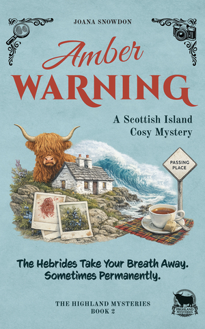 AMBER WARNING: A Scottish Island Cosy Mystery