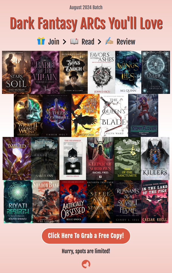 Dark Fantasy ARCs You'll Love - Email Graphic
